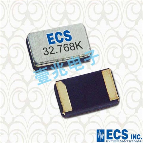 ECS-.327-7-34B-TR,32.768K晶振,3215貼片晶振
