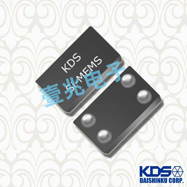 32.768KHZ日本KDS晶振,MO1532小體積晶振,1JAAL0032768BAAX黑色四腳溫補晶振
