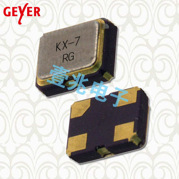 四腳晶體諧振器，12.88667 KX-7晶振，GEYE諧振器